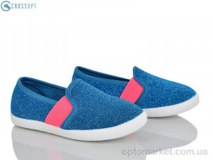 Купить Сліпони дитячі BE112 blue CROSSOPT синій