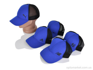 Кепка чоловічі Бейсболка з накатом трикотаж-сітка mix STARK мікс  оптом от Optomarket