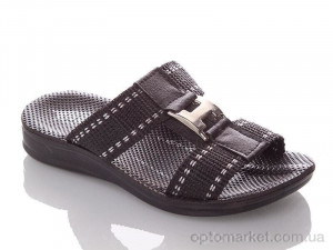 Купить Шльопанці дитячі BH-B-black-white Demur чорний