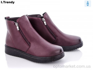 Купить Черевики жіночі BK266-8A Trendy бордовий