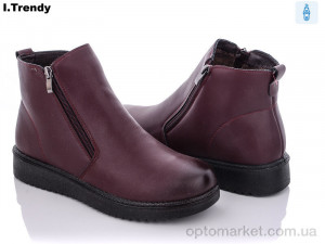 Купить Черевики жіночі BK296-8A Trendy бордовий