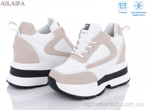 Купить Снікерси жіночі BL31 Ailaifa білий