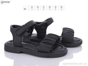 Босоніжки дитячі BL3511-1B Bessky чорний  оптом от Optomarket