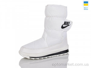 Дутики жіночі BL68 білий M&L Alex14 білий  оптом от Optomarket