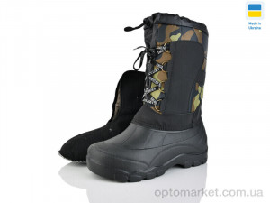 Купить Чоботи з піни чоловічі БМ10 камуфляж DS чорний