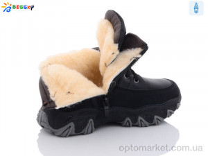 Черевики дитячі BM3123-1C Bessky чорний оптом от Optomarket