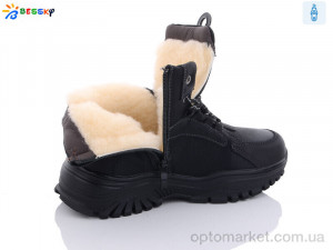 Черевики дитячі BM3132-1D Bessky чорний  оптом от Optomarket