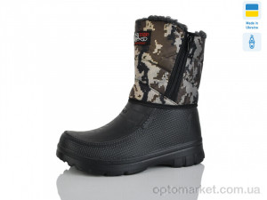 Купить Чоботи з піни чоловічі BM42 хакі Verta чорний