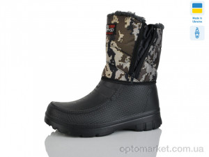 Чоботи з піни чоловічі BM42 хакі Verta чорний  оптом от Optomarket
