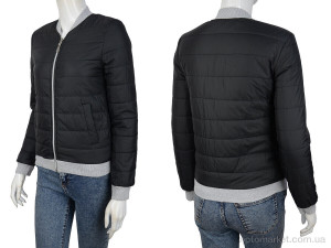 Куртка жіночі БО-1 black (00961) Obuvok чорний  оптом от Optomarket