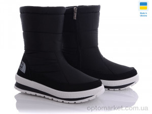 Купить Дутики жіночі B&R Е3 черн.БП B&R чорний