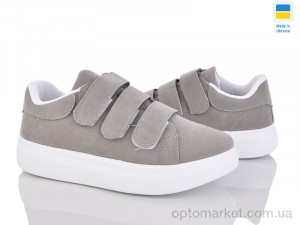 Купить Кросівки жіночі B&R126  сірий Bromen сірий