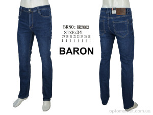Джинси чоловічі BR2003 Baron синій  оптом от Optomarket
