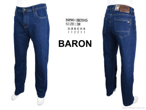 Джинси чоловічі BR2045 Baron синій  оптом от Optomarket