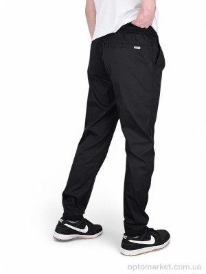 Брюки чоловічі BR8512-1 Baronjns чорний  оптом от Optomarket
