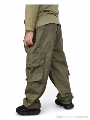 Брюки дитячі BR8801-3 Baron хакі  оптом от Optomarket