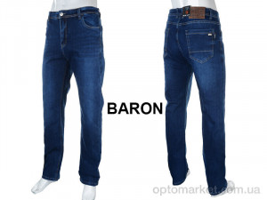 Джинси чоловічі BR9212 blue Baron синій  оптом от Optomarket