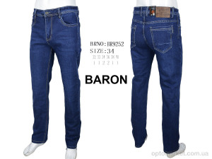 Джинси чоловічі BR9252 Baron синій  оптом от Optomarket