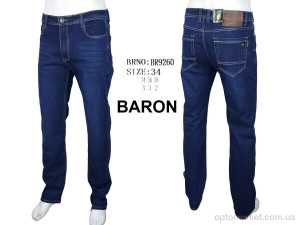Джинси чоловічі BR9260 Baron синій  оптом от Optomarket