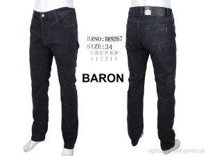 Джинси чоловічі BR9267 Baron сірий  оптом от Optomarket
