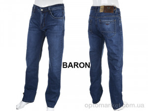 Джинси чоловічі BR9303 blue Baron синій  оптом от Optomarket