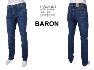 Джинси чоловічі BR9363 Baron синій  оптом от Optomarket
