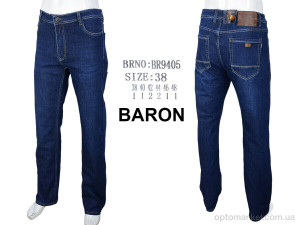 Джинси чоловічі BR9405 blue Baron синій  оптом от Optomarket