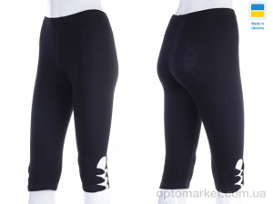 Бриджі жіночі Бриджі 3 банти чорний батал STARK чорний  оптом от Optomarket