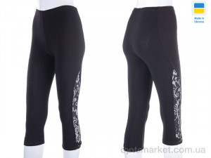 Бриджі жіночі Бриджі гіпюр чорний батал STARK чорний  оптом от Optomarket