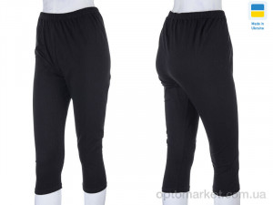 Бриджі жіночі Бриджі х/б чорний 4XL STARK чорний  оптом от Optomarket