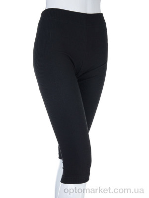 Купить Бриджі жіночі Бриджі рубчик чорні батал STARK чорний