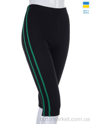 Купить Бриджі жіночі Бриджі смужка зелений (2XL) STARK чорний