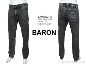 Джинси чоловічі BRM9321BT grey Baron сірий  оптом от Optomarket