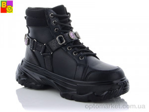 Купить Черевики жіночі BSK21-25-04 BG чорний