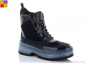 Купить Черевики жіночі BSK21-34-04 BG чорний