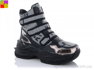 Купить Черевики жіночі BSK21-37-04 BG чорний