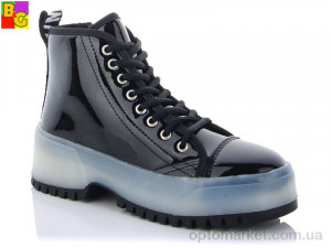 Купить Черевики жіночі BSK21-43-04 BG чорний