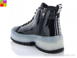 Черевики жіночі BSK21-43-04 BG чорний  оптом от Optomarket