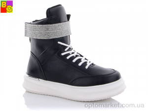 Купить Черевики жіночі BSK21-51-04 BG чорний