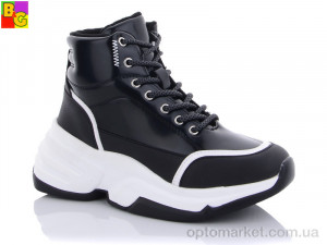 Купить Черевики жіночі BSK21-56-04 BG чорний