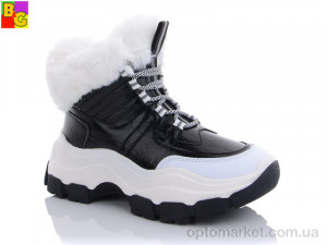 Купить Черевики жіночі BSK21-59-04 BG чорний