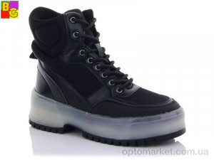 Купить Черевики жіночі BSK21-62-04 BG чорний
