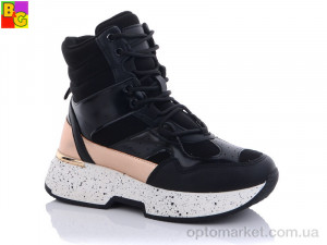 Купить Черевики жіночі BSK21-64-04 BG чорний