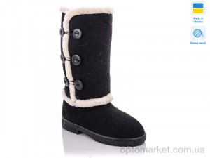 Купить Бурки жіночі Бурки з гудзиками хутро Україна Litma чорний