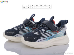 Кросівки дитячі BY3467-6B Bessky синій  оптом от Optomarket