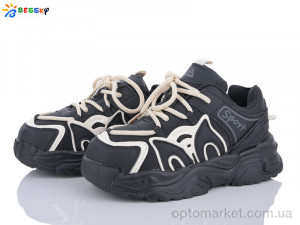 Купить Кросівки дитячі BY3667-4C Bessky чорний