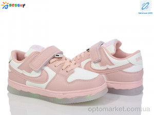 Купить Кросівки дитячі BY3891-5C LED Bessky рожевий
