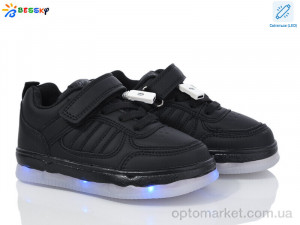 Купить Кросівки дитячі BY3892-1B LED Bessky чорний