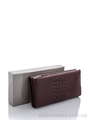 Купить Гаманець женский C0-81A wine red Kochi коричневий