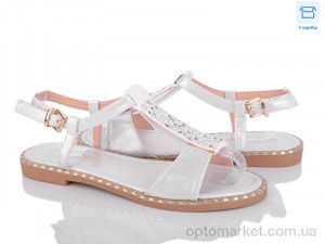 Купить Босоніжки жіночі C010-2 Fuguiyun срібний